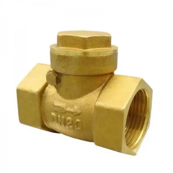 1/2inch to 4inch Horizontal Brass Wire Mouth Non-return Valve Brass Female Thread Check Valve