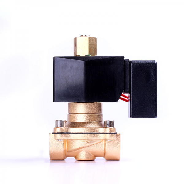 Brass Normally Opened Solenoid Valve 24v 110v 220v With Non-hot Saving Energy Module