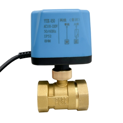 2Way Normally Closed Motorized Ball Valve 220V...