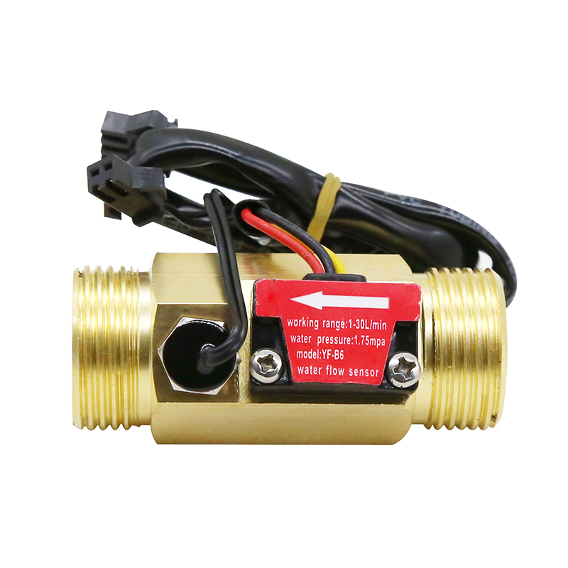 Brass Water Flow Sensor with Temperature Detection Supplier-Motorized ...