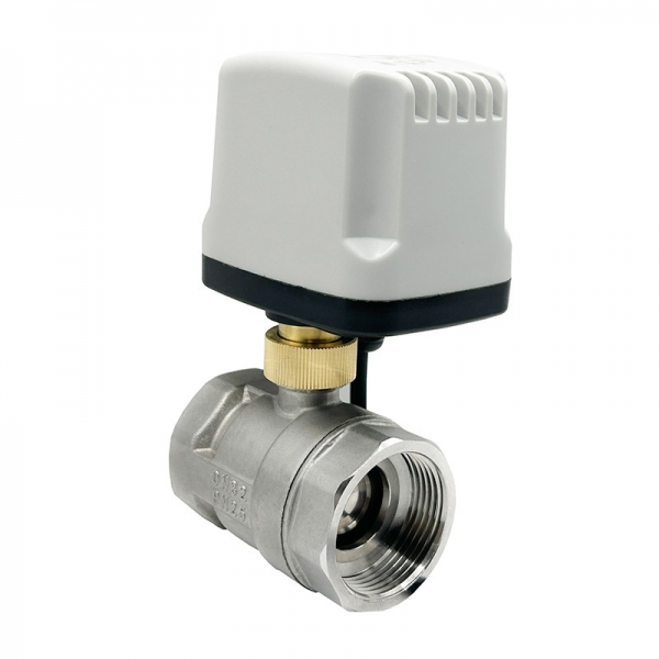 304 Stainless Steel Waterproof Motorized Ball Valve 220V 12V 24V 3-Wire 2 Control Electric Ball Valve