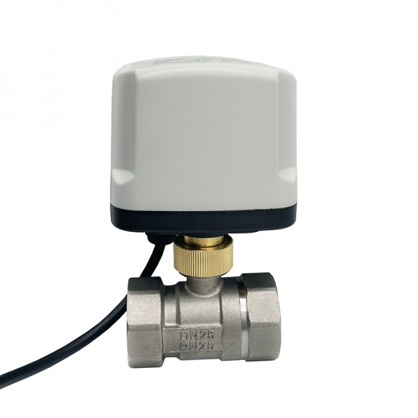 304 Stainless Steel Waterproof Motorized Ball Valve 220V 12V 24V 3-Wire 2 Control Electric Ball Valve