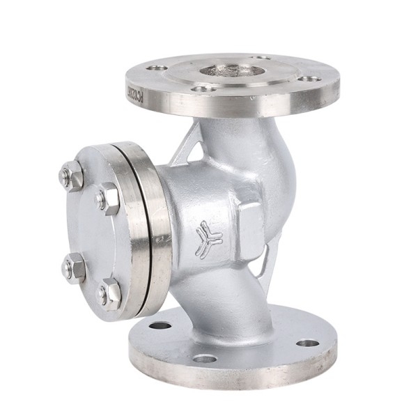 1/2inch to 4inch 304 Stainless Steel Lift Check Valve H41W-16P Horizontal Horizontal Flange Connection Valve One-way Check Valve