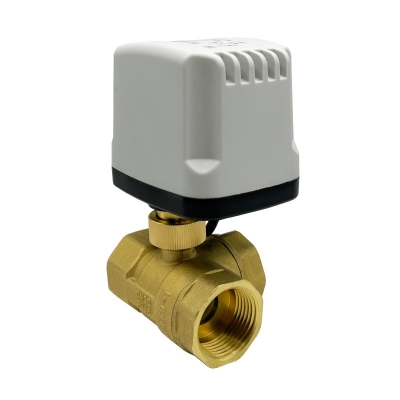 3 Way IP65 Waterproof Motorized Ball Valve 3-...